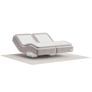 Vindö-moottorisänky, Glenville-kangas granite, 180 x 210 cm / medium - firm