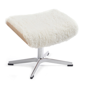 Timeout-rahi, lampaannahka Offwhite / tammi