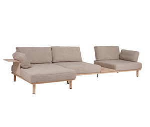 Combo-sohva, Barnum-kangas 02 Sand, L 350 cm Combo-sohva, Barnum-kangas 02 Sand, L 350 cm