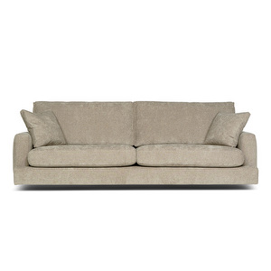 Vesper-sohva, Shaff-kangas 1109 harmaanbeige, L 253 cm