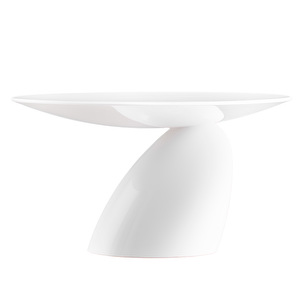 Parabel-pöytä, valkoinen, ⌀ 130 cm, pyöreä