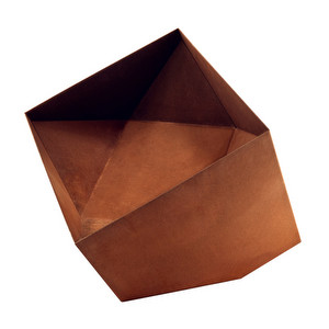 FireCube-ulkotakka, corten-teräs