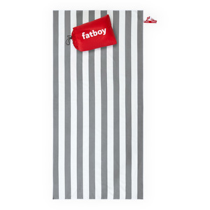 Beach Baggy -pyyhe, stone grey, sis. puhallettava tyyny
