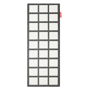 Carpretty Catwalk -matto, Checky black-white, 80 x 200 cm