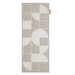 Carpretty Catwalk -matto, Jigsaw cream-white, 80 x 200 cm