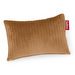 Hotspot Lungo Line Velvet -lämpötyyny, almond, 40 x 55 cm