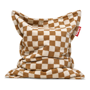 Original Slim Teddy -säkkituoli, chess almond creme