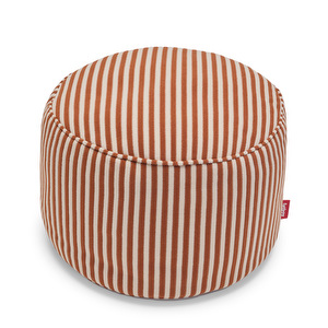 Point Terry -rahi, cognac creme, ⌀50 cm