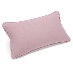 Puff Pillow -tyyny, Weave-kangas bubble pink, 38 x 65 cm