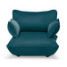 Sumo Loveseat -nojatuoli, Velvet-kangas petrol