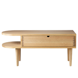 F24 Radius -penkki, luonnonvärinen tammi, 35 x 90 cm