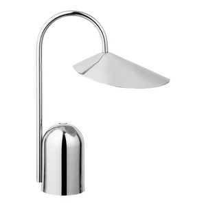 Arum Portable -pöytävalaisin, ruostumaton teräs