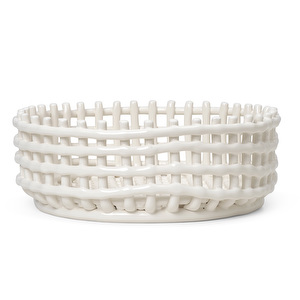 Ceramic-vati, valkoinen