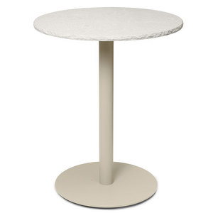 Mineral-pöytä, Bianco Curia -marmori / beige, ⌀ 60 cm Mineral-pöytä, Bianco Curia -marmori / beige, ⌀ 60 cm