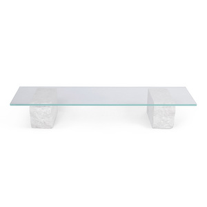 Mineral-sohvapöytä, Bianco Curia, 170 x 46 cm Mineral-sohvapöytä, Bianco Curia, 170 x 46 cm