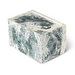 Mist-säilytyslaatikko, emerald off-white, 10 x 15 cm