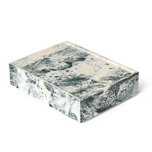 Mist-säilytyslaatikko, emerald off-white, 15 x 20 cm Mist-säilytyslaatikko, emerald off-white, 15 x 20 cm