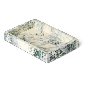 Mist-säilytystarjotin, emerald off-white, 10 x 15 cm