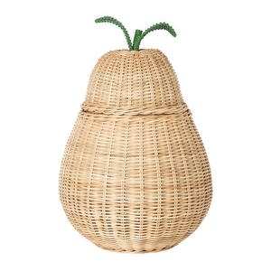 Pear Braided Storage, Natural