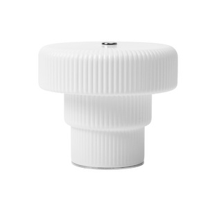 Ripple Portable -pöytävalaisin, valkoinen, ladattava