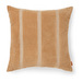 Senti Stripe -tyynynpäällinen, dark sand / linen, 50 x 50 cm