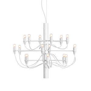 2097/18-kattokruunu, valkoinen