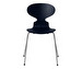 Muurahais-tuoli 3101, midnight blue/silver grey, kuultomaalattu