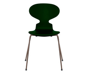 Muurahais-tuoli 3101, evergreen/dark brown, peittomaalattu Muurahais-tuoli 3101, evergreen/dark brown, peittomaalattu