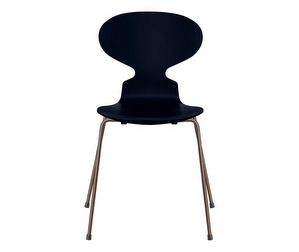Muurahais-tuoli 3101, midnight blue/dark brown, peittomaalattu Muurahais-tuoli 3101, midnight blue/dark brown, peittomaalattu