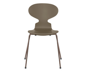 Muurahais-tuoli 3101, olive green/dark brown, peittomaalattu Muurahais-tuoli 3101, olive green/dark brown, peittomaalattu