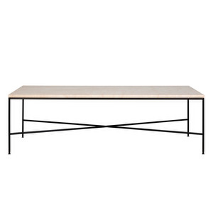 Planner-sohvapöytä, vaalea marmori, 130 x 70 cm Planner-sohvapöytä, vaalea marmori, 130 x 70 cm