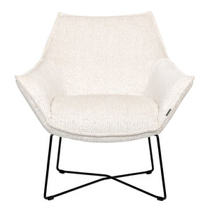 Egon Armchair, Mercedes Fabric Cream