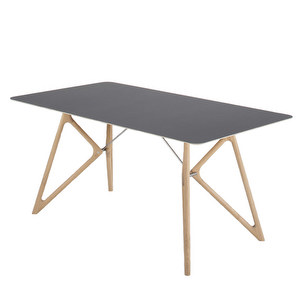 Tink-ruokapöytä, valkovahattu tammi/harmaa, 160 x 90 cm Tink-ruokapöytä, valkovahattu tammi/harmaa, 160 x 90 cm