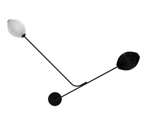 Satellite-seinävalaisin, black/white