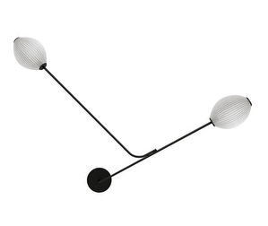 Satellite-seinävalaisin, cream white