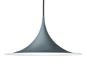 Semi-riippuvalaisin, glossy anthacite grey, ø 47 cm Semi-riippuvalaisin, glossy anthacite grey, ø 47 cm