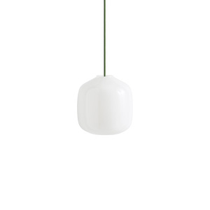 Buoy-riippuvalaisin, valkoinen / garden green, ⌀ 20 cm
