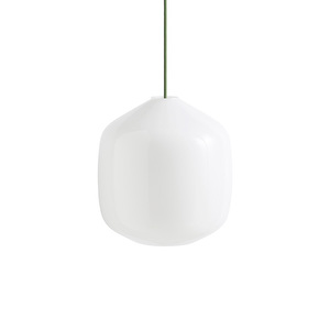 Buoy-riippuvalaisin, valkoinen / garden green, ⌀ 30 cm