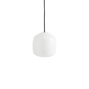 Buoy-riippuvalaisin, valkoinen / soft black, ⌀ 20 cm
