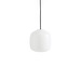 Buoy-riippuvalaisin, valkoinen / soft black, ⌀ 20 cm