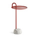 Bowler-sivupöytä, red, ⌀ 36 cm