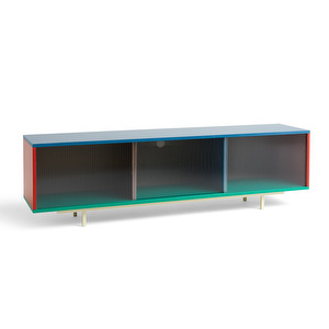 Colour Cabinet -senkki, monivärinen / lasi, 180 x 51 cm