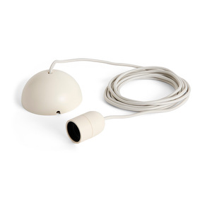 Common-johtosetti riippuvalaisimelle, clay white