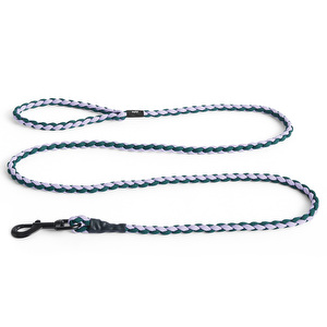 HAY Dogs -talutushihna, lavender/green, punottu