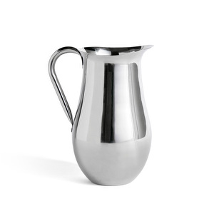 Indian Steel Pitcher -kannu, ruostumaton teräs, XL