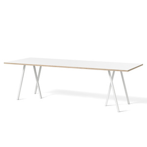 Loop Stand -ruokapöytä, valkoinen, 92 x 250 cm