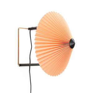 Matin-seinävalaisin, peach, ⌀ 30 cm