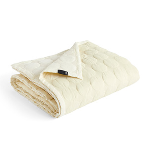 Mega Dot Organic -päiväpeite, ivory, 235 x 245 cm