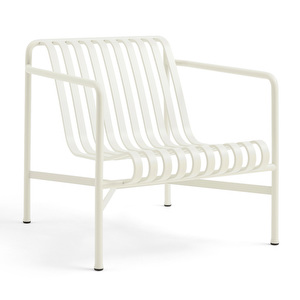Palissade-nojatuoli, cream white, matala selkänoja