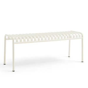 Palissade-penkki, cream white, L 120 cm